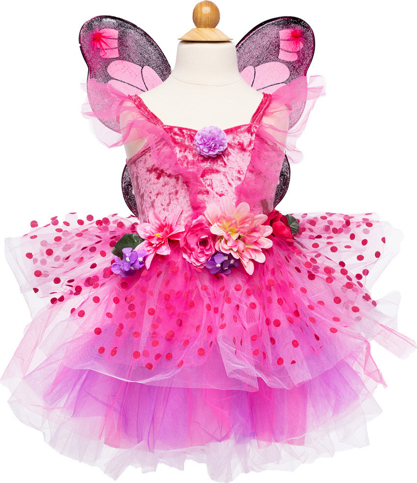 Fairy Blooms Deluxe Dress & Wings (Size 5-6)